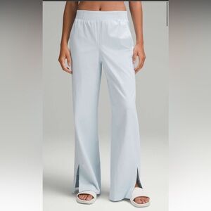 Lululemon Stretch Woven high-rise pant light blue